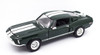 1/18 Road Signature 1968 Shelby GT500 KR (Dark Green with White Stripes) Diecast Car Model