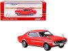 Toyota Celica 1600GT (TA22) RHD (Right Hand Drive) Red with Stripes 1/64 Diecast Model Car by Inno Models