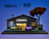 1/64 Magic City RWB Nakai House Diorama Model (cars & figures NOT included)
