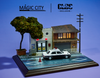 1/43 Magic City Japan Police Station Diorama Model (cars & figures NOT included)