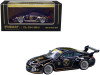 Porsche 997 Old & New Body Kit #23 Black with Gold Graphics "John Player Special" "Hobby64" Series 1/64 Diecast Model Car by Tarmac Works