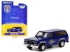 1990 GMC Jimmy Police Vehicle Dark Blue "Conrail Police K-9 Unit" "Hobby Exclusive" 1/64 Diecast Model Car by Greenlight