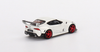 1/64 Mini GT Pandem Toyota GR Supra V1.0 (Pearl White with Red Wheels) Diecast Car Model