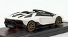 1/43 Looksmart 2021 Lamborghini Aventador LP780-4 Ultimae Roadster (Asopo White) Car Model