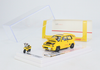 1/64 INNO HONDA CITY TURBO II Yellow With MOTOCOMPO