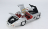 1/18 Minichamps 1954 Mercedes-Benz 300SL (W198I) (Silver with Red Interior) Diecast Car Model