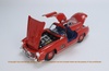 1/18 MINICHAMPS Mercedes-Benz 300SL (W198I) 1954 CLDC Exclusive Red with Blue Interior Diecast full open