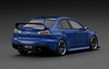  1/43 Ignition Model  Mitsubishi Lancer Evolution X (CZ4A) Blue Metallic Resin Car Model