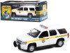 2012 Chevrolet Tahoe White with Yellow Stripes "U.S. Fish & Wildlife Service Law Enforcement" 1/43 Diecast Model Car by Greenlight 2012 Chevrolet Tahoe White with Yellow Stripes "U.S. Fish & Wildlife Service Law Enforcement" 1/43 Diecast Model Car by Greenlight