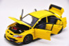 1/18 Super A Mitsubishi Evolution Evo 8 Evo VIII JDM (Yellow) Diecast Car Model