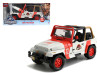 1992 Jeep Wrangler Jurassic World Movie 1/24 Diecast Model Car by Jada