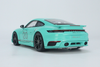 1/18 Minichamps 2021 Porsche 911 (992) Turbo S Coupe Sport Design 20th Anniversary Edition (Mint Blue) Full Open Diecast Car Model Limited 500 Pieces