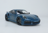 1/18 Minichamps 2021 Porsche 911 (992) Turbo S Coupe Sport Design 20th Anniversary Edition (Blue) Full Open Diecast Car Model Limited 500 Pieces