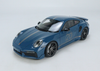 1/18 Minichamps 2021 Porsche 911 (992) Turbo S Coupe Sport Design 20th Anniversary Edition (Blue) Full Open Diecast Car Model Limited 500 Pieces