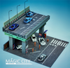 1/64 Magic City Japan Street Highway & Parking Lot Diorama (cars & figures NOT included)