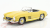 1/18 Dealer Edition 1957-1963 Mercedes-Benz 300 SL 300SL Roadster (W198) (Sunny Yellow) Diecast Car Model