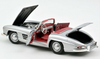 1/18 Norev 1957 Mercedes-Benz 300 SL 300SL Roadster (W198) (Silver) Diecast Car Model