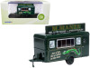 Mobile Food Trailer "M. Manze Eel and Pie House - Peckham" 1/87 (HO) Scale Diecast Model by Oxford Diecast
