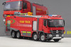 1/50 Mercedes-Benz Actros Fire Foam Truck Diecast Car Model