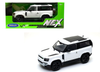 2020 Land Rover Defender Cream White "NEX Models" 1/24 Diecast Model Car by Welly