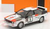 1/18 Ixo 1982 Audi Quattro #5 2nd Rallye 1000 Lakes Audi Sport Team Stig Blomqvist, Björn Cederberg Car Model