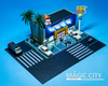 1/64 Magic City Toys“R”Us Store Diorama (cars & figures NOT included)