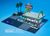 1/64 Magic City 1st McDonald's Store Diorama (cars & figures NOT included)