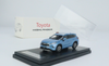 1/64 LCD Toyota HighLander Moon dust blue Diecast Car Model