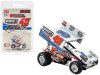 Winged Sprint Car #48 Danny Dietrich "Weikert's Livestock" Gary Kauffman Racing "World of Outlaws" (2022) 1/64 Diecast Model Car by ACME