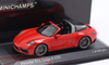1/43 Minichamps 2022 Porsche 911 (992) Targa 4 GTS (Guards Red) Car Model