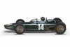 1/18 GP Replicas 1962 Graham Hill BRM P57 #14 Winner Italian GP Formula 1 World Champion Car Model Dirty Version with Figure
