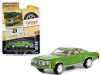 1973 Chevrolet Chevelle Laguna Colonnade Hardtop Coupe Green Metallic "New Laguna. Chevelle At Its Very Best" "Vintage Ad Cars" Series 7 1/64 Diecast Model Car by Greenlight