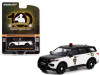 2022 Ford Police Interceptor Utility Black and White "Illinois State Police 100th Anniversary" "Anniversary Collection" Series 14 1/64 Diecast Model Car by Greenlight