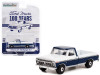 1976 Ford F-150 Ranger XLT Pickup Truck Dark Blue and White "Ford Trucks 100 Years" "Anniversary Collection" Series 14 1/64 Diecast Model Car by Greenlight