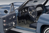 1/18 AUTOart 1963 Chevrolet Chevy Corvette C2 Convertible (Silver Blue) Diecast Car Model