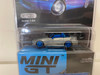 CHASE 1/64 Mini GT Honda S2000 (AP2) Convertible (Silver Grey with Blue Wheels) Diecast Car Model Limited