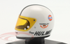 1/5 Spark 1972 Denny Hulme Yardley Team McLaren Formula 1 World Champion Helmet Model