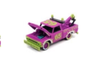1965 Chevrolet Tow Truck #65 Random Acts of Violets Purple with Graphics "Demolition Derby" "Street Freaks" Series Limited Edition to 15196 pieces Worldwide 1/64 Diecast Model Car by Johnny Lightning