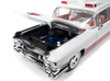 1/18 Auto World 1959 Cadillac Eldorado Ambulance (Red & White) Diecast Car Model