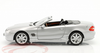 1/18 Dealer Edition 2001-2006 Mercedes-Benz AMG SL 500 SL500 (R230) (Brilliant Silver) Diecast Car Model