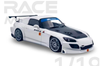  1/18 POPRACE Honda Spoon S2000 White Resin Car Model