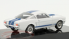 1/43 Ixo 1965 Ford Mustang Shelby GT350 (White with Blue Stripes) Car Model