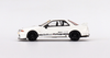 1/64 MINI GT Top Secret Nissan Skyline GT-R VR32 White