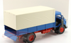 1/18 Schuco Mercedes-Benz L911 Flatbed Truck with Cover (Blue) Diecast Car Model
