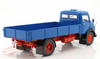 1/18 Schuco Mercedes-Benz L911 Flatbed Truck with Cover (Blue) Diecast Car Model