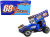 Winged Sprint Car #69K Lance Dewease "Hess Ornamental Iron" Kreitz Racing "World of Outlaws" (2022) 1/18 Diecast Model Car by ACME