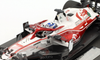 1/18 Minichamps 2021 Alfa Romeo Racing Orlen C41 Abu Dhabi GP Kimi Raikkonen Last Race Car Model