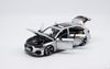  1/18 AUTOKOL 2022 Audi RS4 (B9) Avant Silver Diecast Car Model