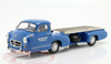 1/18 Werk83 1955 Mercedes-Benz Racing Rransporter "The Blue Wonder" Blue Diecast Car Model