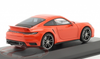 1/43 Minichamps Porsche 911 992 Turbo S (Lava Orange) Car Model